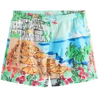 Next Zwemshorts aqua / lichtgrijs / mintgroen / oranje