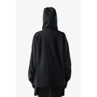 Hunter Packbare Regen Unisex Volwassenen Zwarte Regenjack