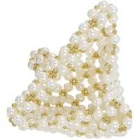 FELIPA Handtas goud / wolwit