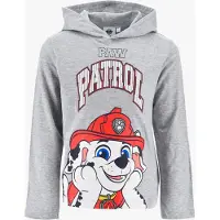 Ryhmä Hau Longsleeve Hoodie - Maat 104 - Marshall Shirt met Capuchon - Grijs