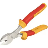 Bosch Professional Serie - VDE Zijsnijtang - 200mm - Versterkt - Ergonomische Soft Grip