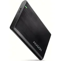 Axagon EE25-A6M USB3.0 - SATA 6G 2.5 External SCREWLESS ALU RAW box BLACK *USBAM *MICROBM *SATAF