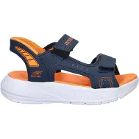 SKECHERS Hands Free Slip-ins: Microspec-Splash - Hydro Ease jongens sandaal - Blauw - Maat 28