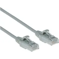 ACT DC9005 LSZH U/UTP CAT6 Datacenter Slimline Patchkabel Snagless | RJ45 connectoren | Grijs | 5 meter