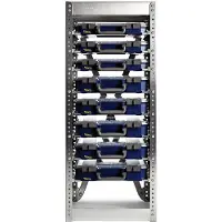 Raaco S258 - Opbergrek - 8 CarryLite koffers - Zilverkleurig