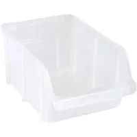 Raaco Opslagbox Formaat 4 - Opbergbox - Stapelbaar - Transparant