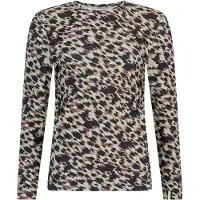 Protest Prtyalin - Thermoshirt Dames - Panterprint - Lange mouwen - Slim fit