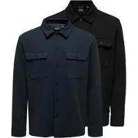 Only & Sons Overhemd 'Newkodyl' zwart gemêleerd