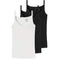 Schiesser Dames spaghettitop 3 pack Personal Fit