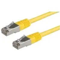 Roline patchkabel Cat.6 (Klasse E) S/FTP (PiMF), geel, 5 m