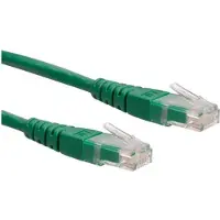 Roline Netwerkkabel | Cat6 U/UTP | 3 meter (100% koper, Groen)