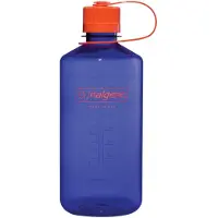 Nalgene - Narrow-Mouth Bottle - drinkfles - waterfles - lekvrij - 1000ml - BPA Free - SUSTAIN - Periwinkle