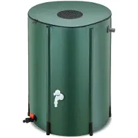 Famiflora opvouwbare regenton - Ø120 x H98 cm - 1000 liter inhoud