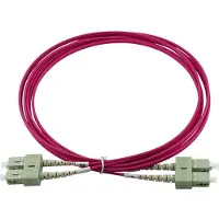 BlueOptics Duplex LWL Patchkabel SC-SC Multimode OM4 1 Meter