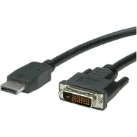 Value DisplayPort Kabel DP Male - DVI-D Male, zwart, 2 m