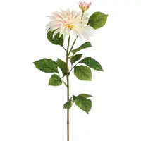 Mica Decorations Kunstbloem Dahlia Artistic - H74 cm - roze - kunststof - stelen kunstbloemen - boeket - bloemetjes