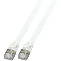 EFB Elektronik K5545GR.1,5 RJ45 Flachpatchkabel U/FTP, Cat.6A, PVC, 1.5m, grau