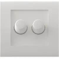 Calex Duo dimmerknop | (Wit)