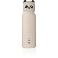Liewood Waterfles Falk Panda Lid Sandy 350 ml