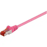 Microconnect SSTP605PI netwerkkabel Roze 5 m Cat6 S/FTP (S-STP)