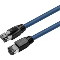 Microconnect CAT8.1 S/FTP 1m Blue LSZH