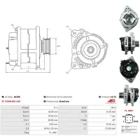 AS-PL A6300 Dynamo / Alternator