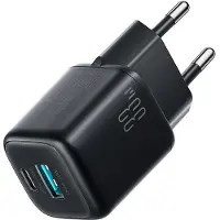 JOYROOM 33W oplader, USB-A en USB-C, zwart