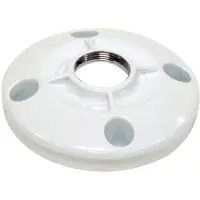 Chief CMS115W, plafondmontageplaat, , aluminium, wit, 226,8 kg, ULCERT