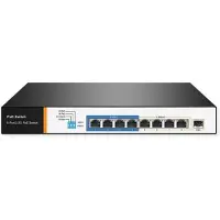 Value 21.99.1189 21.99.1189 Netwerk switch RJ45/SFP 8 + 1 poorten 2.5 GBit/s PoE-functie