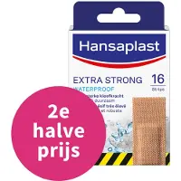 Hansaplast Extra Strong Waterproof Pleisters - 16 stuks