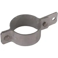 Dehn aardingsbuisklem 76mm met boring 11mm St/tZn - 410212