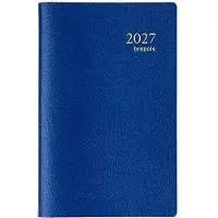Brepols Delta Genova weekagenda 2027 blauw (1 week per 2 pagina's) 6-talig