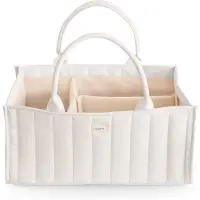 Mushie Verzorgingsmand Caddy Ivory