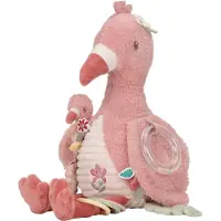 Little Dutch Safari Friends Activiteitenknuffel Flamingo