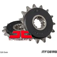 JT Sprockets Ruisonderdrukkend stalen tandwiel 1381 - 520
