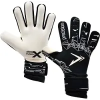 Precision Junior Fusion X Pro Lite Giga Goalkeeper Gloves Zwart 7 Kinderen