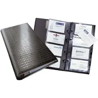 Durable Visitekaarthouder A4 200 Kaarten Zwart