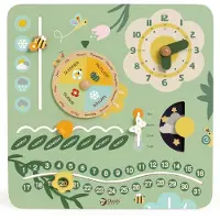 Classic World Houten Kalender In Het Engels In Een Doos - UNI