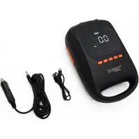 Technaxx TX-266, Opblaasapparaat, 350 liter per minuut, Zwart, ABS (acrylonitril-butadieen-styreen), 0,7 - 20 psi, USB type C
