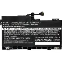 CoreParts MBXHP-BA0074 laptop reserve-onderdeel Batterij/Accu