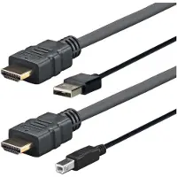 VivoLink Pro HDMI HDMI - USB USB, HDMI (M) voor USB type B, HDMI (M) 4 m ondersteuning 4K
