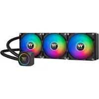 Thermaltake TT TH420 ARGB Sync CPU Liquid Cooler AiO CL-W367-PL14SW-A, CPU waterkoelers, Zwart