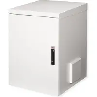 Roline 19-inch wandbehuizing Pro 16 U , 600x600 BxT IP55 buiten grijs