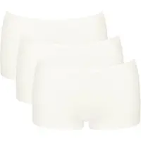Sloggi GO Daily Cotton Short 3P Dames Onderbroek - WIT -