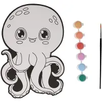 Wins Holland schilderen speelgoedset octopus canvas voor kinderen.