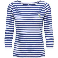 ONLY Shirt 'ONLFIFI' navy / wit
