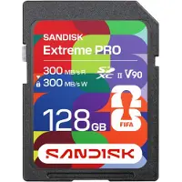 SanDisk SDXC Extreme PRO FIFA World Cup 2026 Edition 128GB 300MB/s