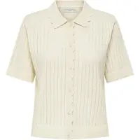 ONLY Gebreid vest 'ONLElma' wolwit