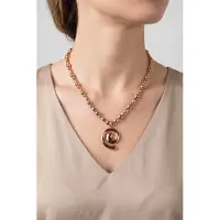 Purelei Swirl Kette Rosegold Maat: OS | Kettingen Outlet | Dames | Goud