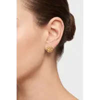 Purelei Oorbellen 'Velvet Rose' goud
